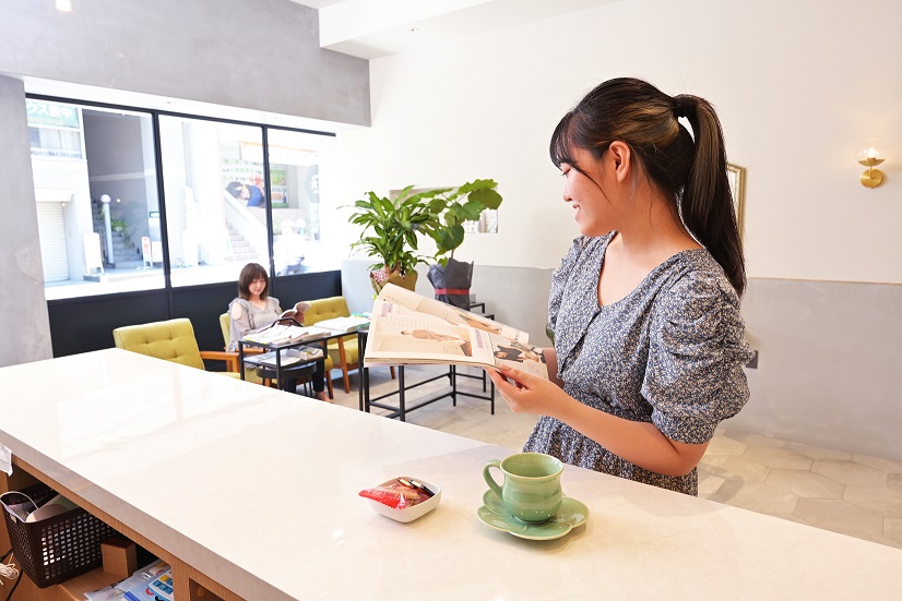 アンジーヘアガーデンの店内風景